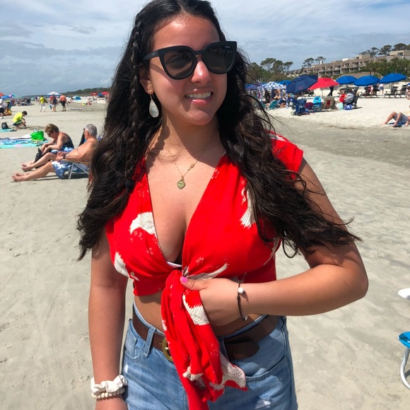 Billabong Tie Front Top - Picture 4 of 4